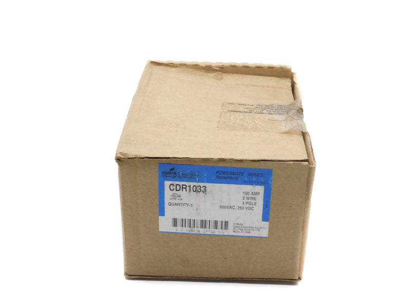 CROUSE HINDS CDR1033 600VAC 100A NSFS