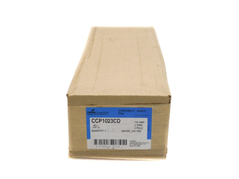 CROUSE HINDS CCP1023CD 600VAC 100A NSFS