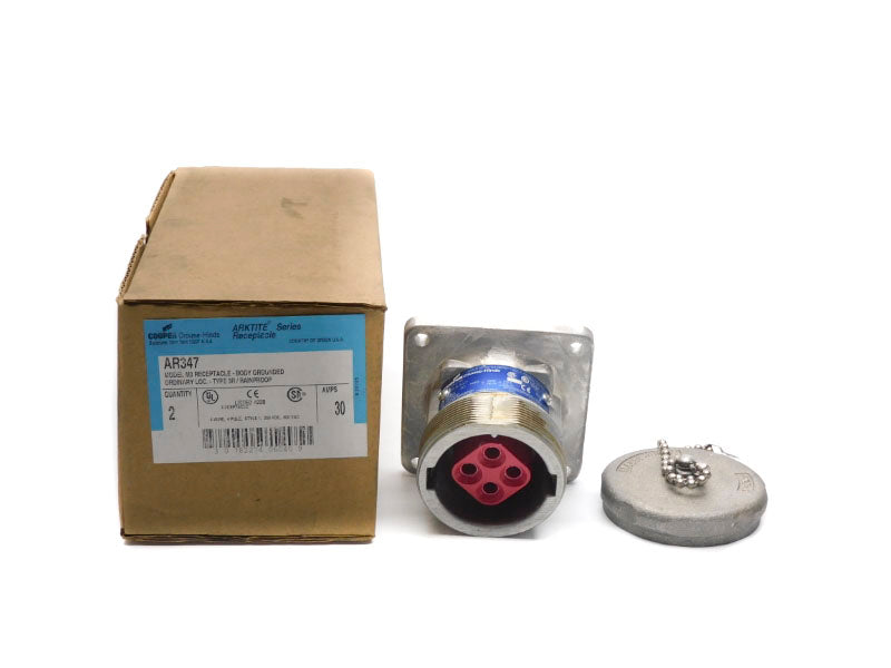 CROUSE HINDS AR347 600VAC 30A (PKG OF 2) NSMP
