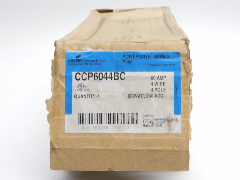 CROUSE HINDS CCP6044BC 600VAC 60A NSMP