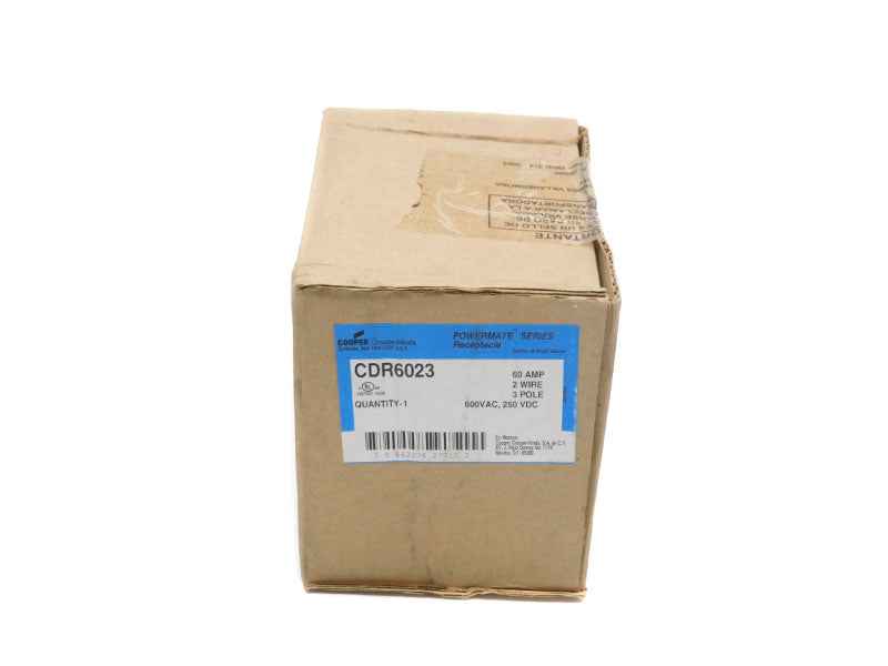 CROUSE HINDS CDR6023 600VAC 60A NSFS