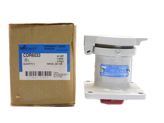 CROUSE HINDS CDR6033 600VAC 60A NSMP