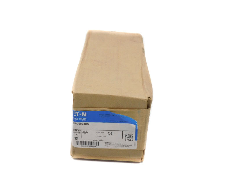 CROUSE HINDS CRC6033BC 600VAC 60A NSFS
