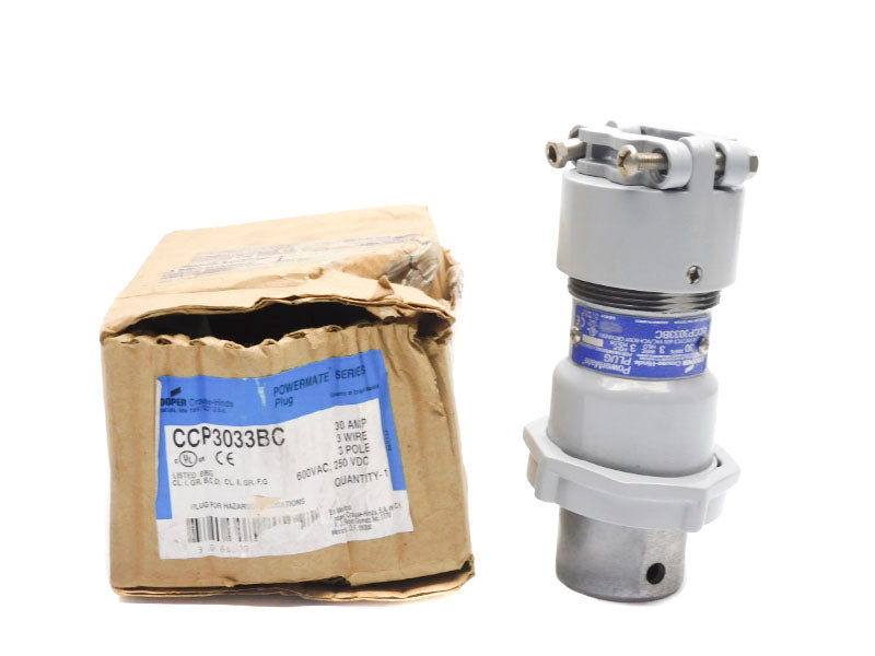 CROUSE HINDS CCP3033BC 600VAC 30A NSMP