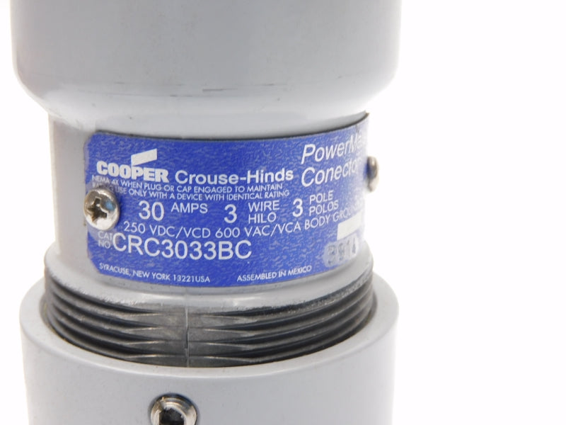 CROUSE HINDS CRC3033BC 600VAC 30A NSMP