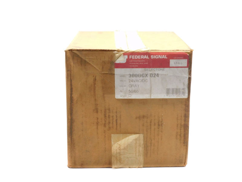 FEDERAL SIGNAL 300GCX-024 SER. D 24VAC/DC NSFS