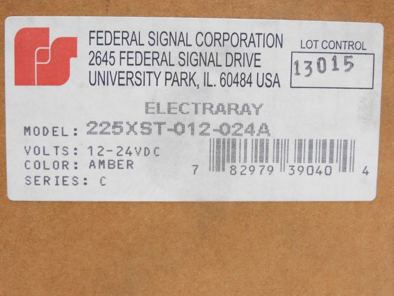 INDUSTRIAL SPARE PART 225XST-012-024A SER. C 12-24VDC NSFS