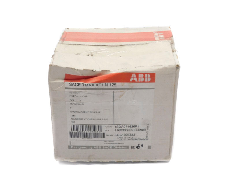 ABB 1SDA074636R1 SACETMAXXT1N125 125A NSFS