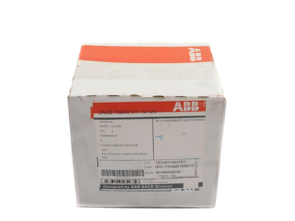 ABB 1SDA074637R1 SACETMAXXT1N125 125A NSFS