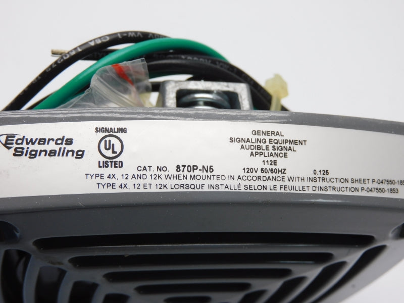 EDWARDS SIGNALING 870P-N5 120V NSNP