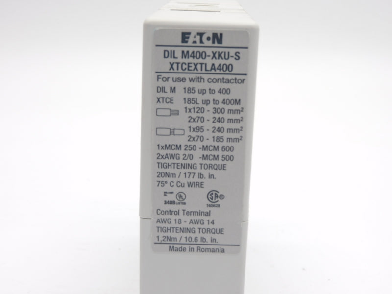 EATON DILM400-XKU-S XTCEXTLA400 300A NSMP