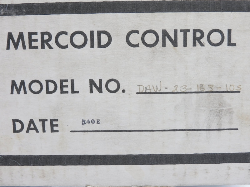MERCOID DAW-23-153-10S 120/240VAC 4A 25-600PSI NSMP