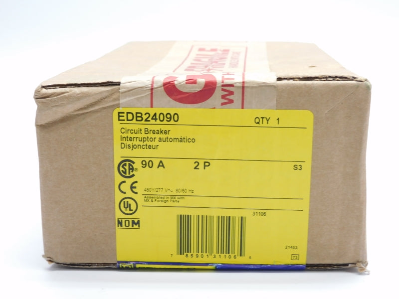SQUARE D EDB24090 277V 90A NSFS