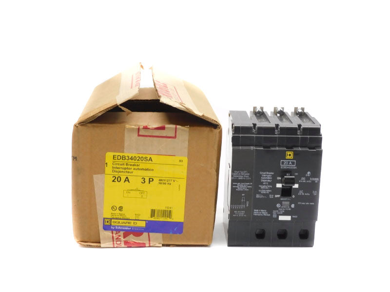 SQUARE D EDB34020SA 277V 20A NSMP