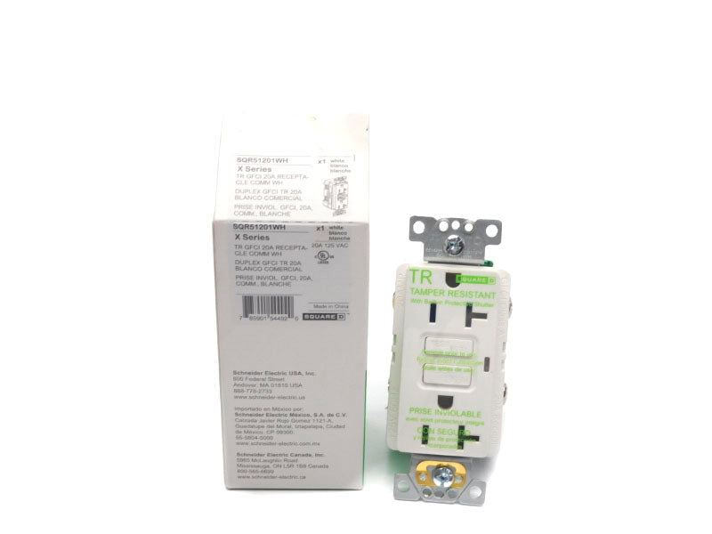 SQUARE D SQR51201WH 125VAC 20A NSMP
