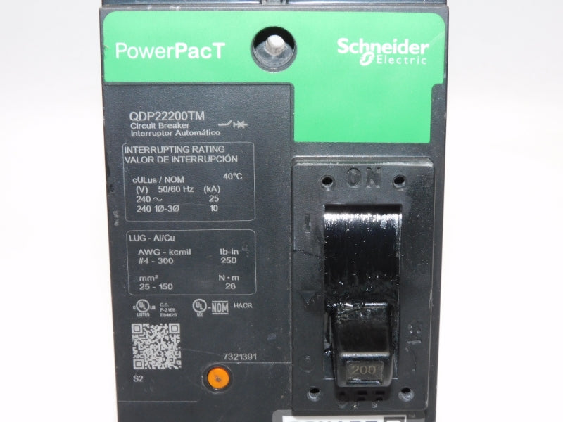 SQUARE D QDP22200TM 240V 200A NUPI