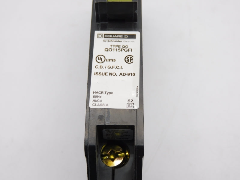 SQUARE D QO115PGFI 120V 15A NSNP