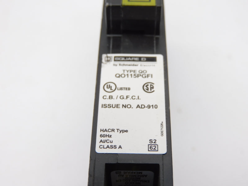 SQUARE D QO115PGFI 120V 15 NSMP