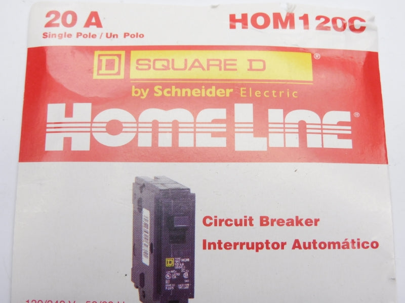 SQUARE D HOM120C 120/240V 20A NSNP