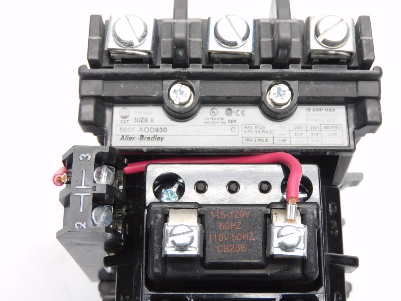 INDUSTRIAL SPARE PART 500F-AOD930 SER. C 110/115-120V 18A NSNP