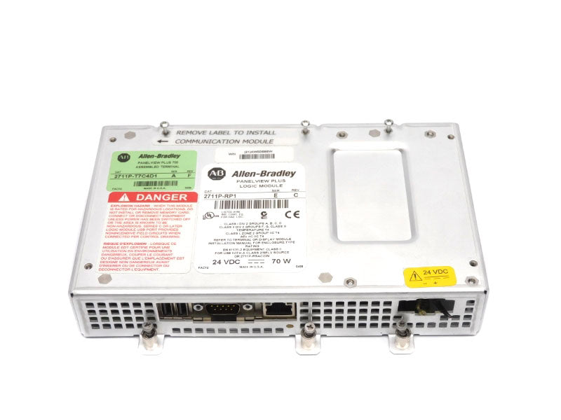 ALLEN BRADLEY 2711P-RP1 SER. E 24VDC UNMP
