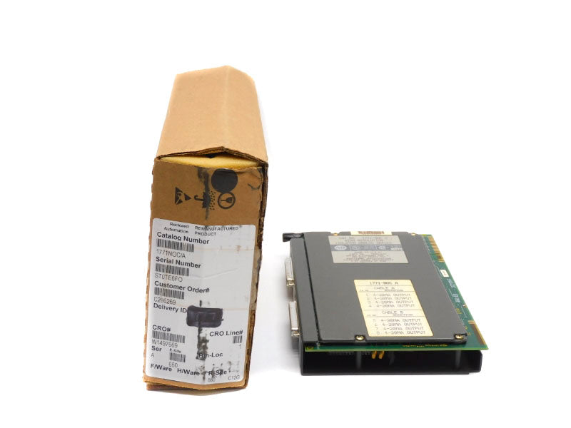 ALLEN BRADLEY 1771-NOC SER. A 5VDC 3.20A F/W G REMAN