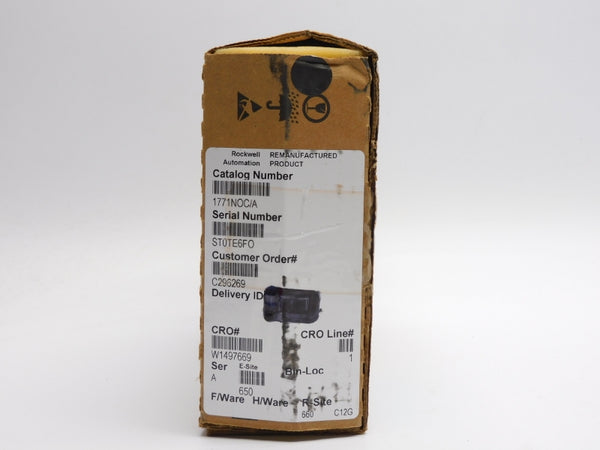 ALLEN BRADLEY 1771-NOC SER. A 5VDC 3.20A F/W G REMAN