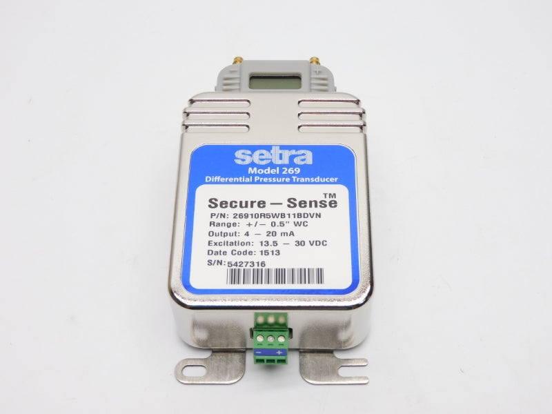 SETRA 26910R5WB11BDVN 13.5-30VDC +/-0.5"WC NSMP