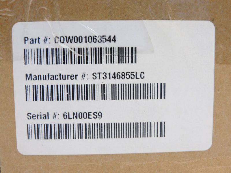 SEAGATE ST3146855LC CDW001063544 5VDC 1.1A NSMP