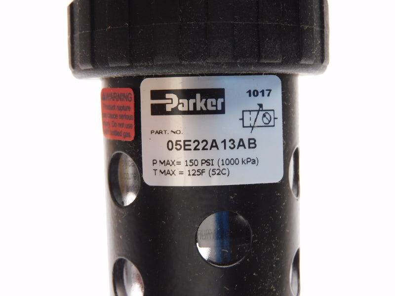 PARKER 05E22A13AB 150PSI 3/8" NSMP