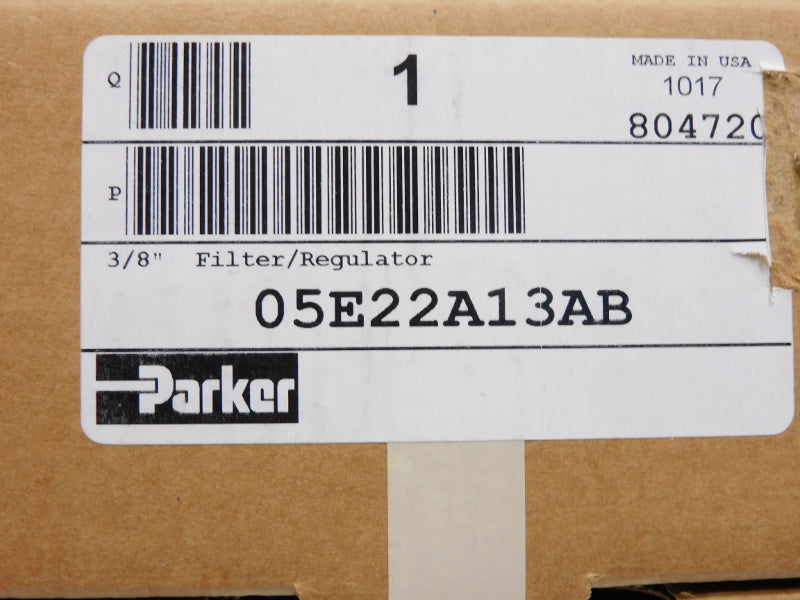 PARKER 05E22A13AB 150PSI 3/8" NSMP