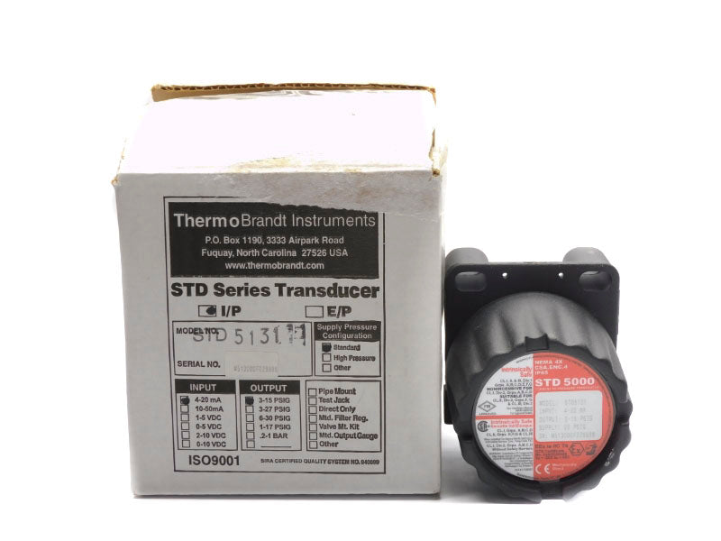 THERMO BRANDT INSTRUMENTS STD5131 3-15PSI NSMP