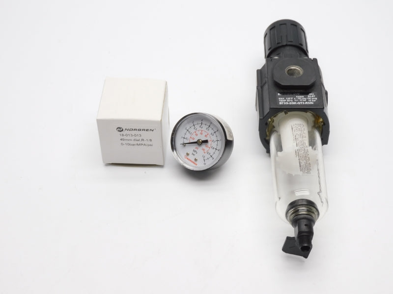 NORGREN B73G-2GK-QT3-RMN 150PSI NSMP