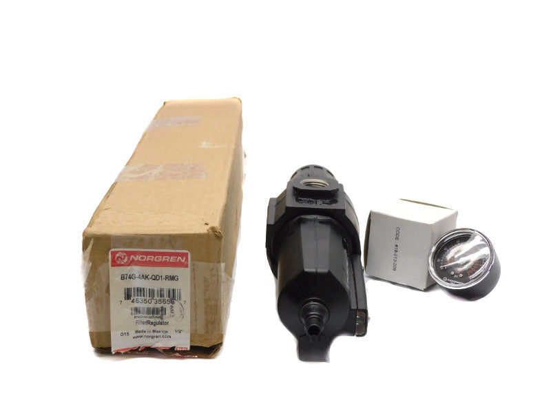 NORGREN B74G-4AK-QD1-RMG 250PSI 1/2" NSMP