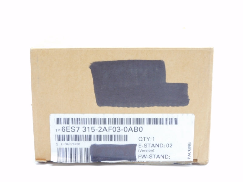 SIEMENS 6ES7315-2AF03-0AB0 24VDC 0.9A NSMP