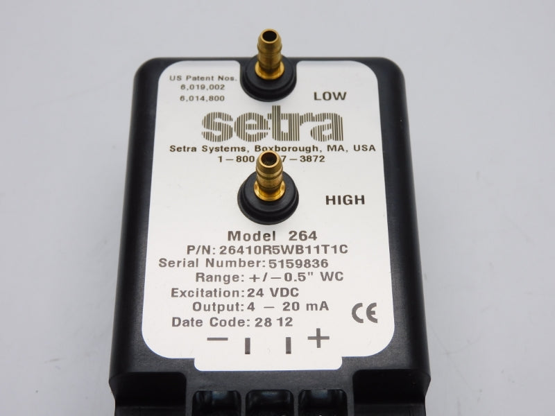 SETRA 26410R5WB11T1C 24VDC +/-0.5"WC NSNP