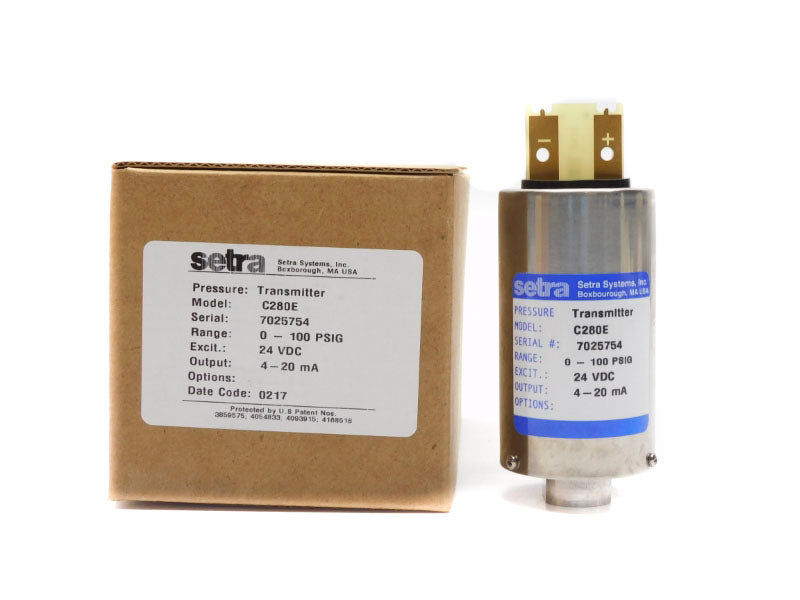 SETRA C280E 24VDC 0-100PSI NSMP