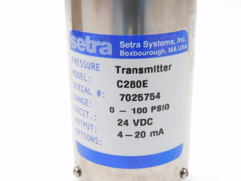 SETRA C280E 24VDC 0-100PSI NSMP
