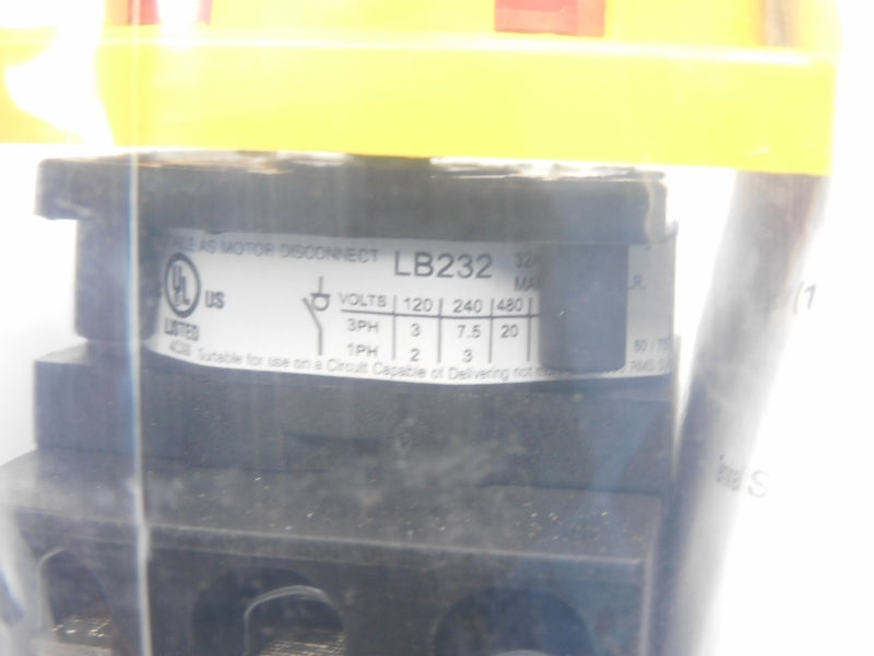 RS LB23231309 466-150 480V 32A NSMP