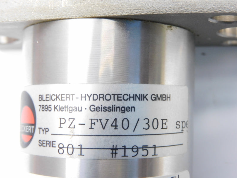 BLEICKERT PZ-FV40/30E NSNP