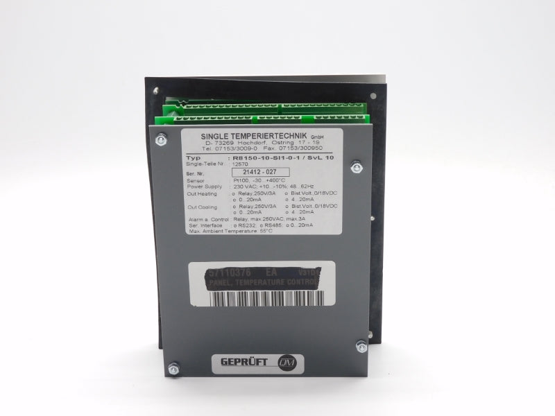 SINGLE TEMPERIERTECHNIK R8150-10-SI1-0-1/SVL10 12570 230VAC NSMP