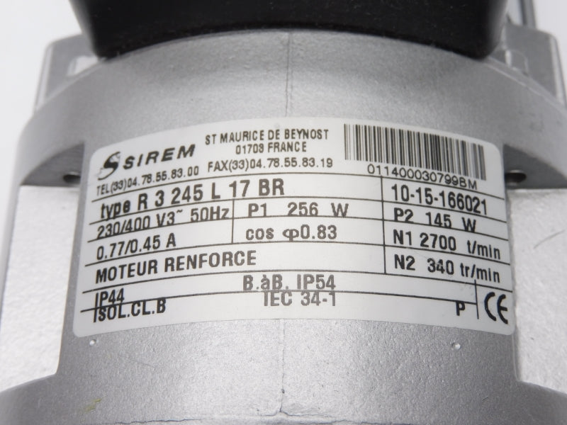 SIREM R3245L17BR 230/400V 0.77/0.45A NSNP