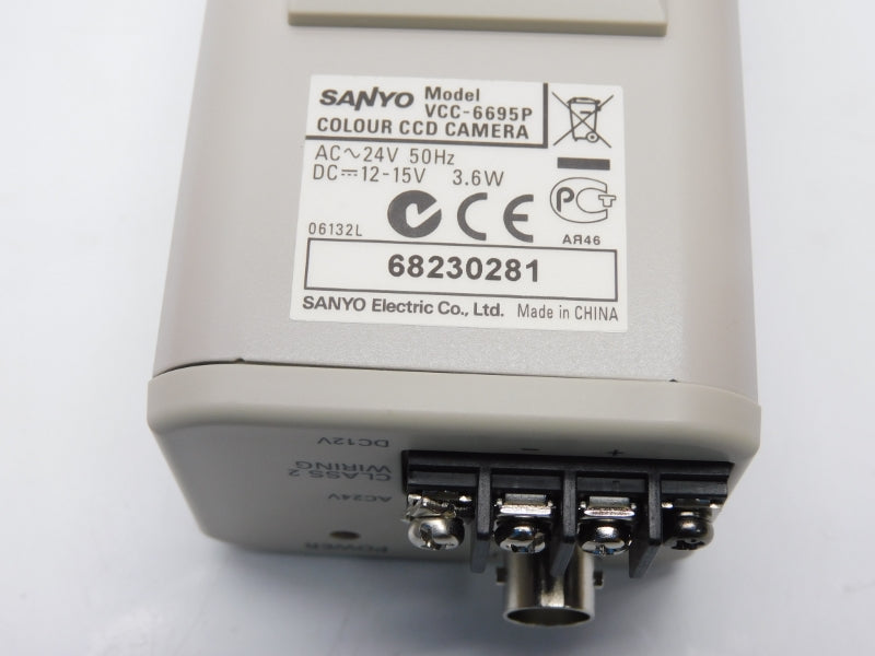 SANYO VCC-6695P 24VAC 24VAC NSMP