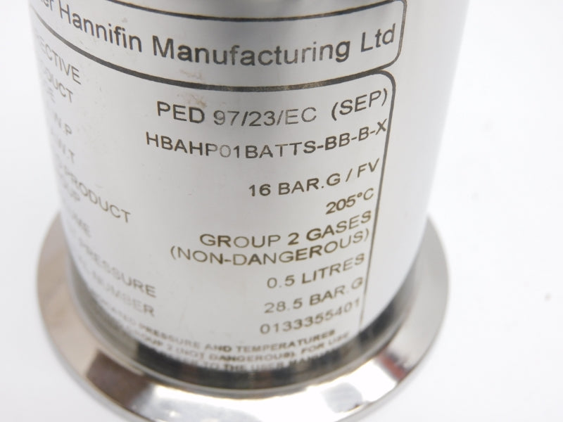 PARKER HBAHP01BATTS-BB-B-X 669561041 28.5BAR NSMP