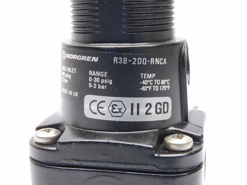 NORGREN R38-200-RNCA 0-30PSI 1/4" NSMP