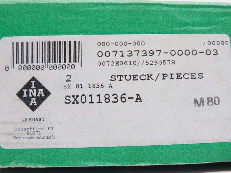 INA SX011836-A NSMP