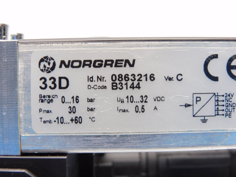 NORGREN C73S-B0050 10-32VDC 150PSI NSMP