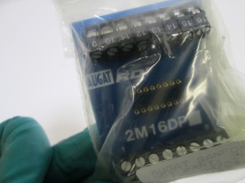 AUGAT 16PIN SOCKET TERMINAL 2M16DP * NEW IN BAG *