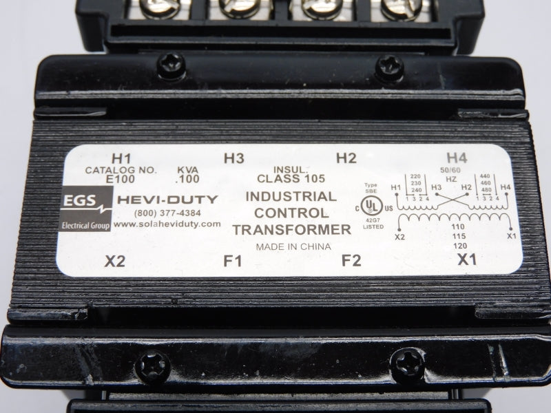 HEVI-DUTY E100 240/480V NUPI