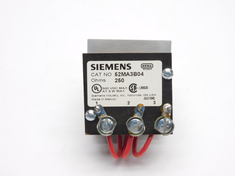 SIEMENS 52MA3B04 500VDC 0-100 NSMP